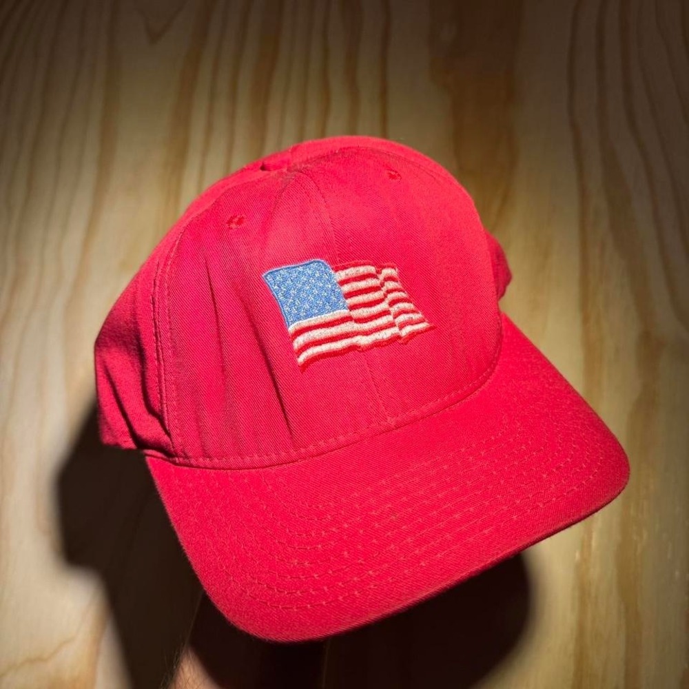 Vintage USA flag hat